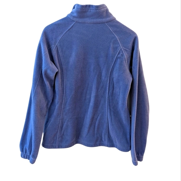 Columbia Women's Benton Springs Full Zip Blue Fleece Jacket Size M - Picture 4 of 8